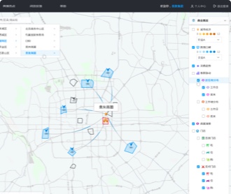 商業(yè)客流大數(shù)據(jù)智能反饋系統(tǒng)web端軟件UIUE設(shè)計